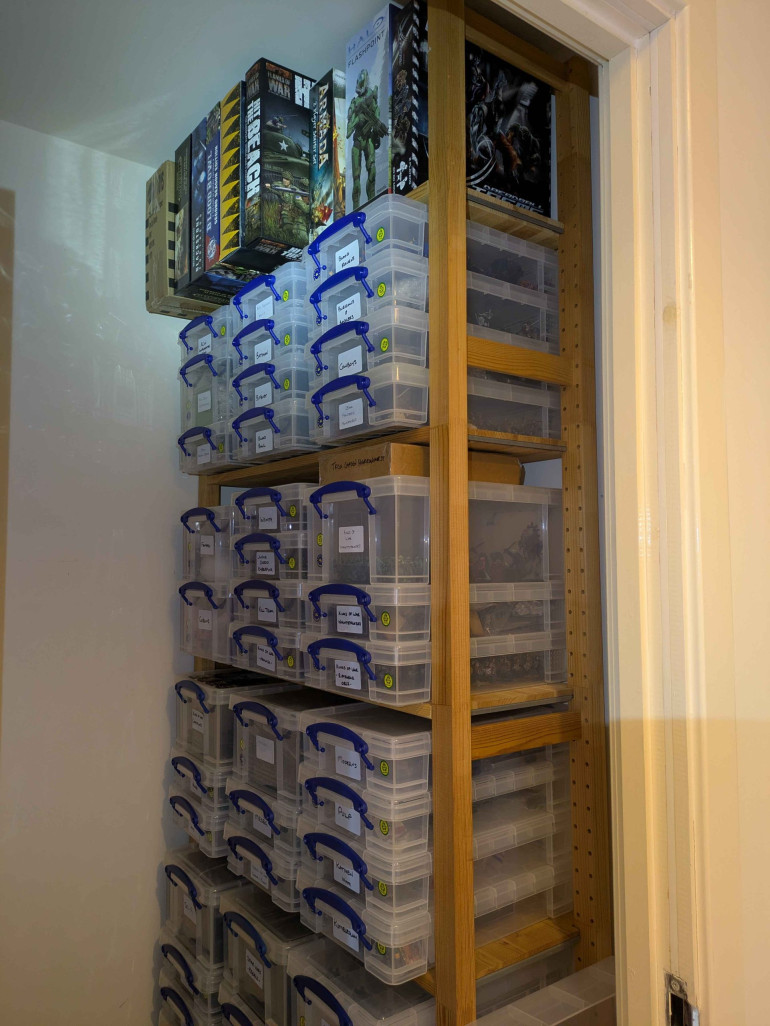 It is still a pile (of shame or potential) if it is alphabetised?