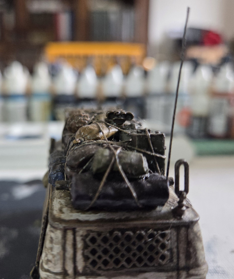 Including the strange teddy that came with the tank girl figure from Hasslefree.