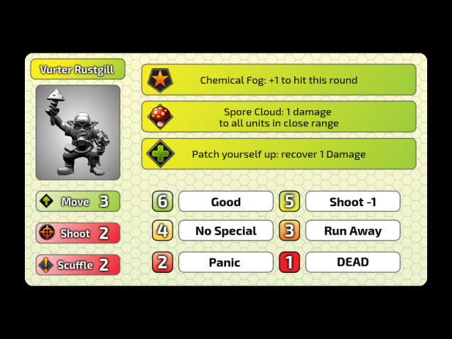 Sample of latest playtest cards with tempuary artwork.