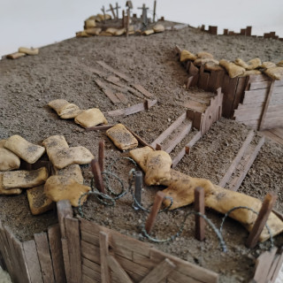 finishing the first pieces