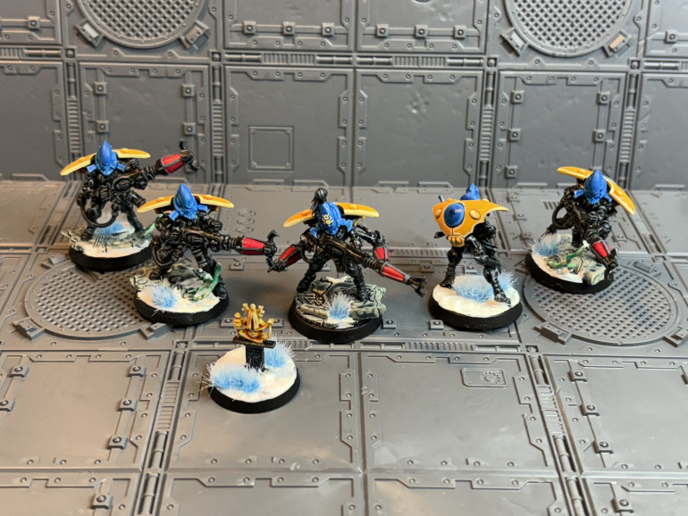 Final unit of Warp Spiders