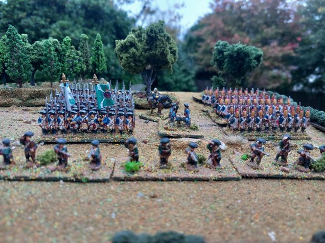 Von Breymans German brigade