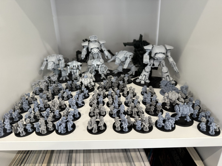 Battle Companies 3 & 4 infantry & Dreadnaughts