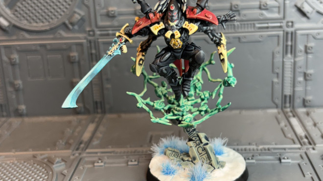 Craftworld Iyanden commission.