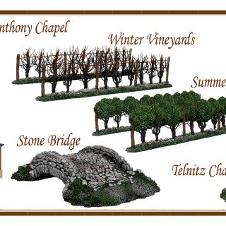 Austerlitz 1805-Napoleonic Tabletop Terrain & Buildings