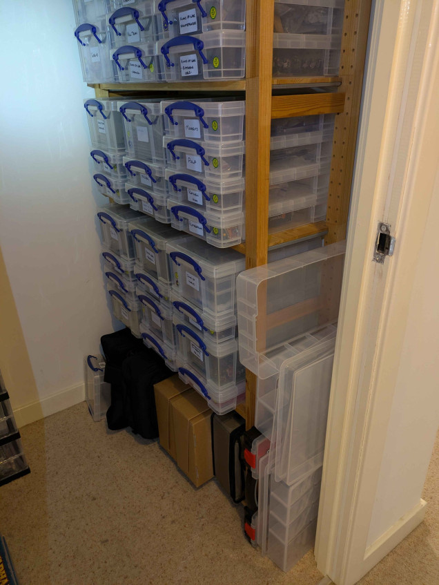 It is still a pile (of shame or potential) if it is alphabetised?