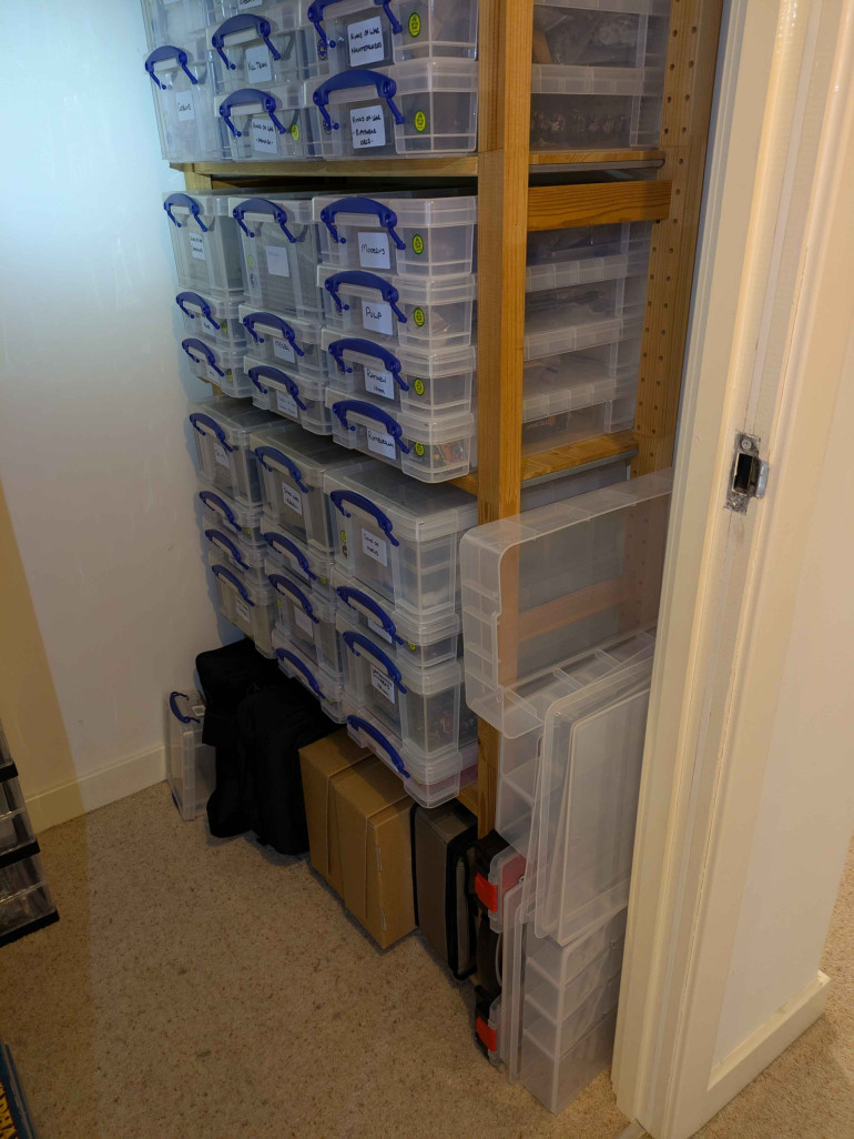 It is still a pile (of shame or potential) if it is alphabetised?