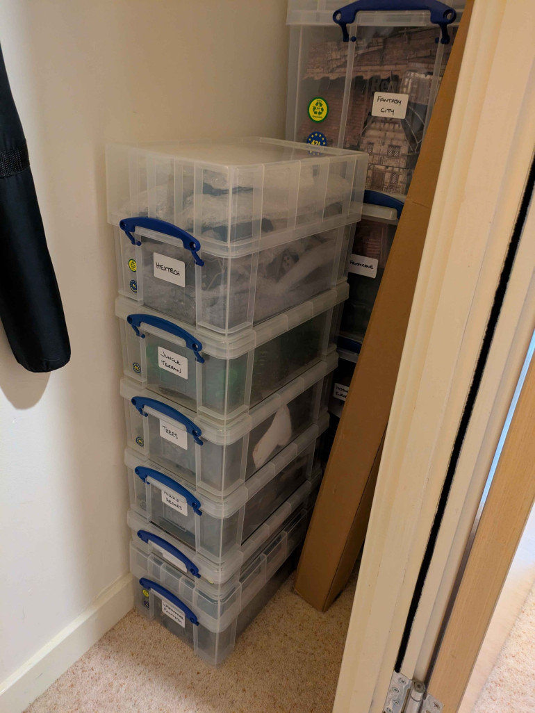 It is still a pile (of shame or potential) if it is alphabetised?