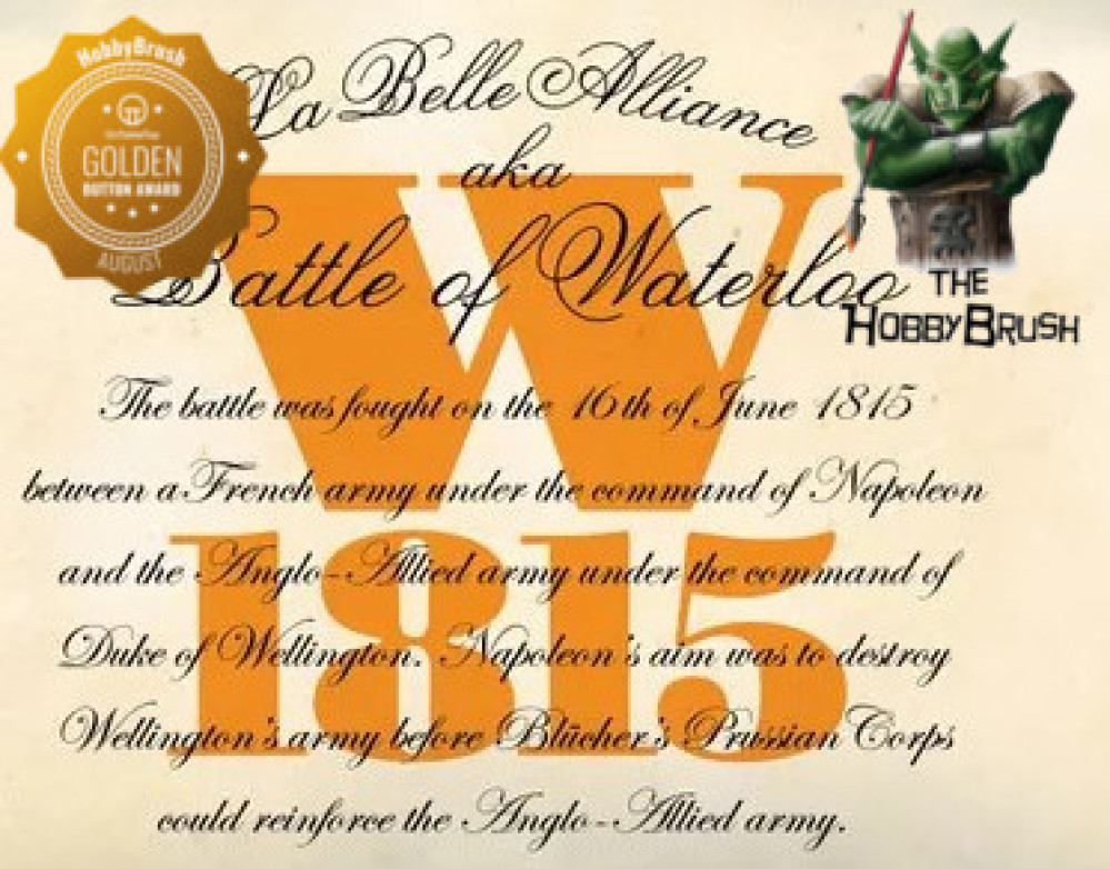 W1815 – Waterloo war gaming at its finest?