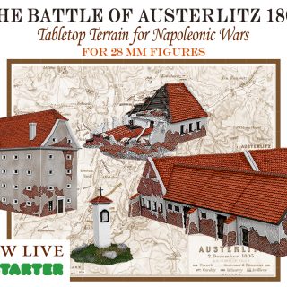 Austerlitz 1805-Napoleonic Tabletop Terrain & Buildings