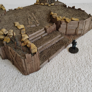 finishing the first pieces