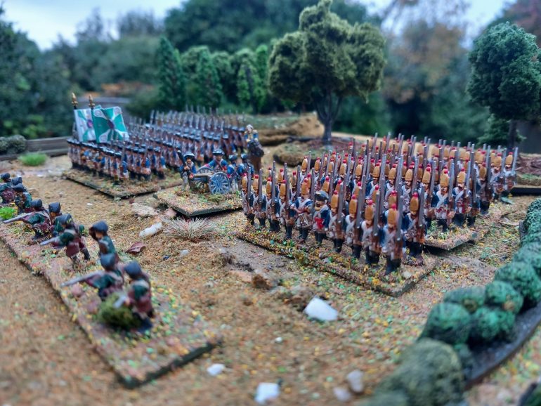 Von Breymans German brigade