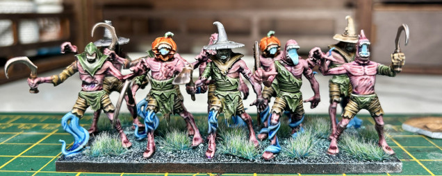 And done, have to say one of my favourite units to paint!! Love em!