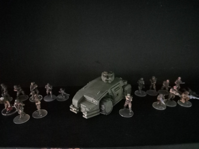 One page rules recon force