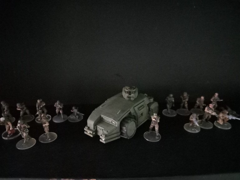 One page rules recon force