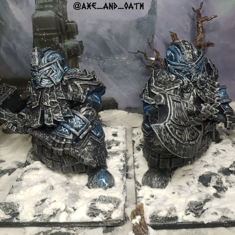 Obsidian Rune Golems