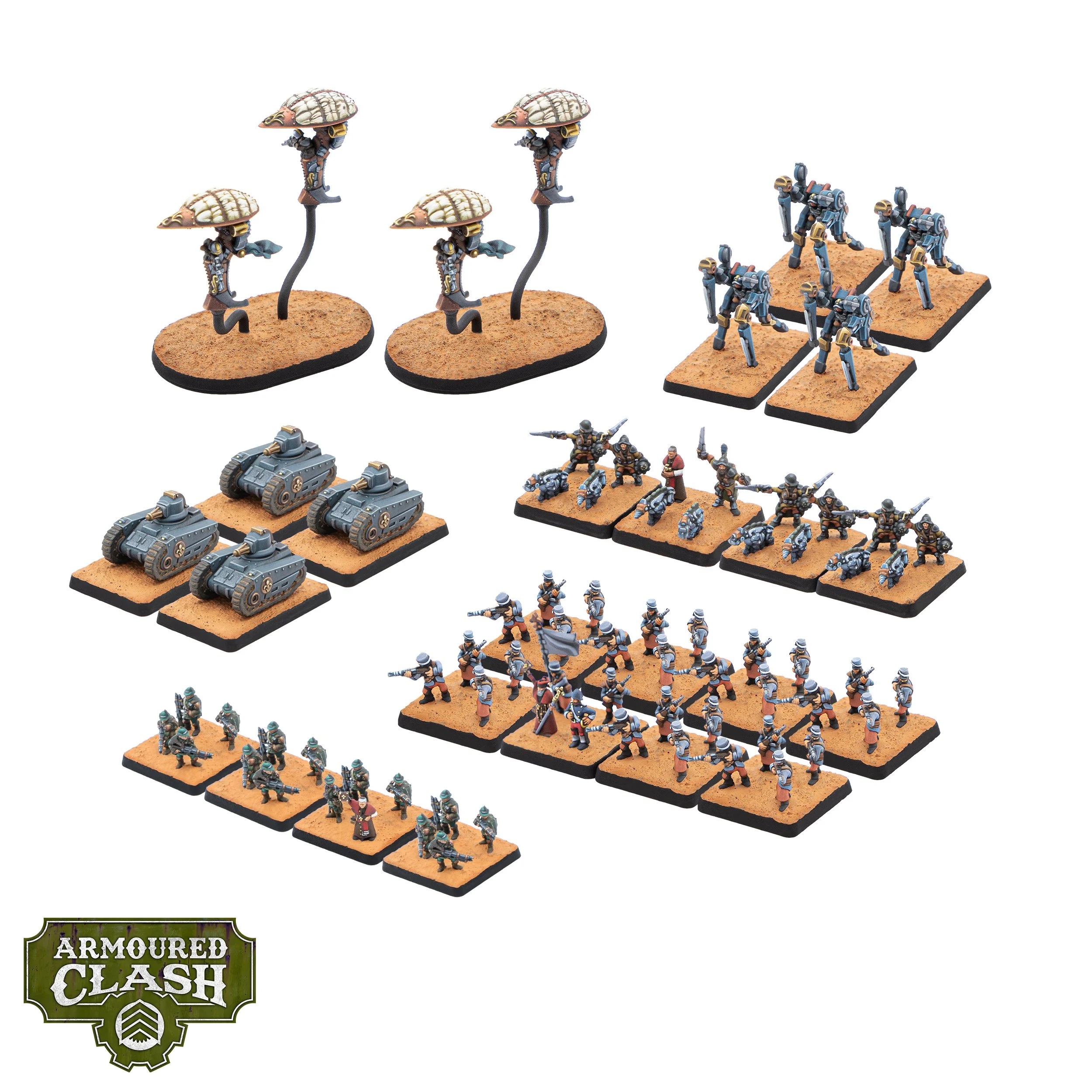 Alliance Armoured Regiment - Miniatures - Armoured Clash