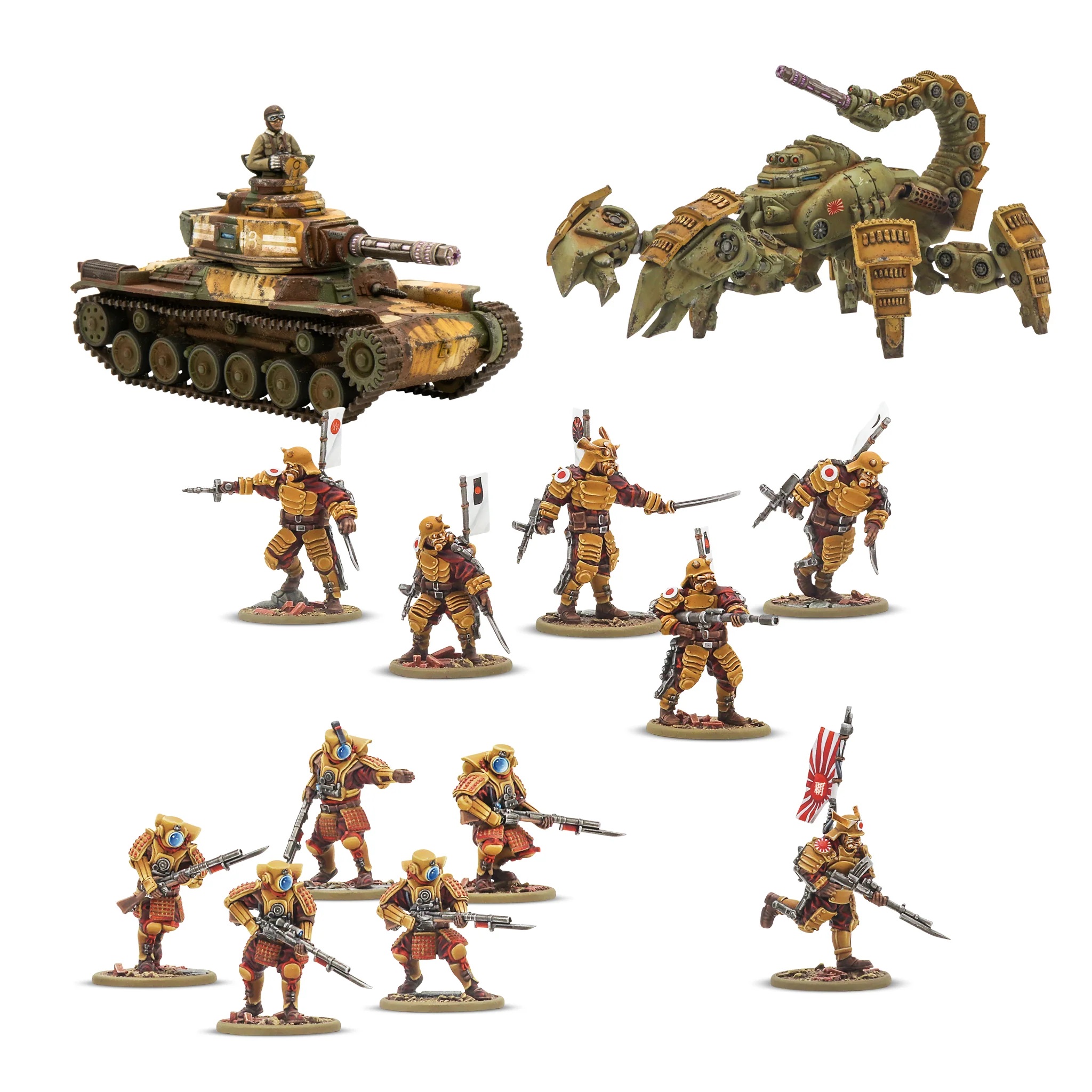 Empire of Japan Starter Army - Miniatures - Konflikt 47
