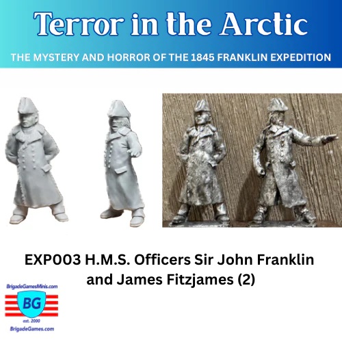 Officers Sir John Franklin and James Fitzjames - Brigade Games