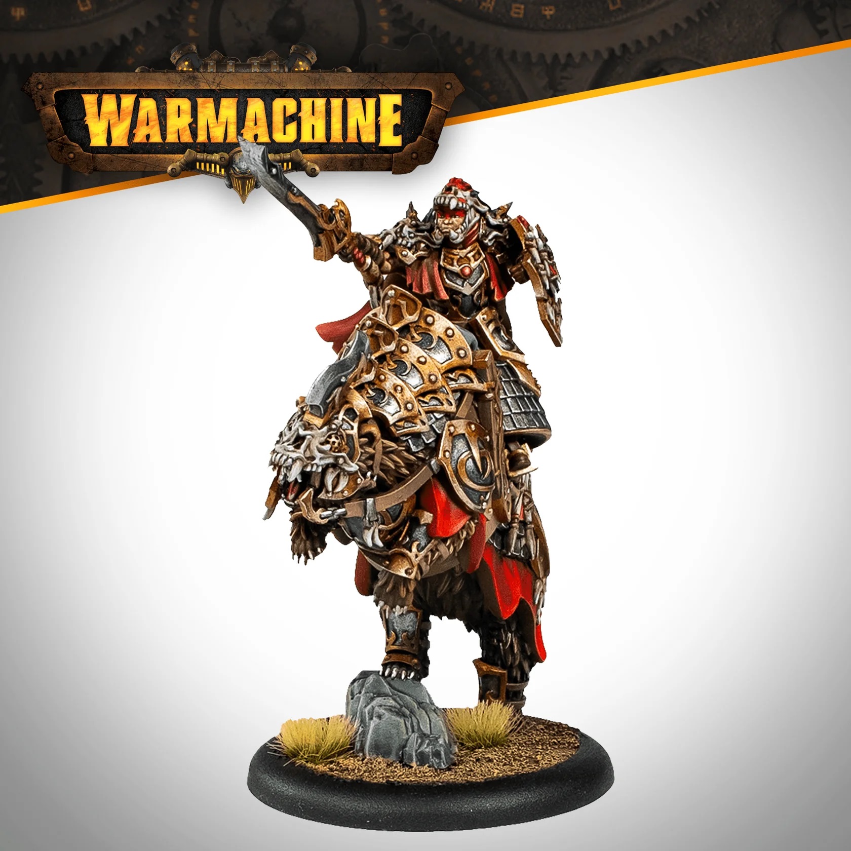 Old Umbrey Liegemen Ursan Champion - Warmachine