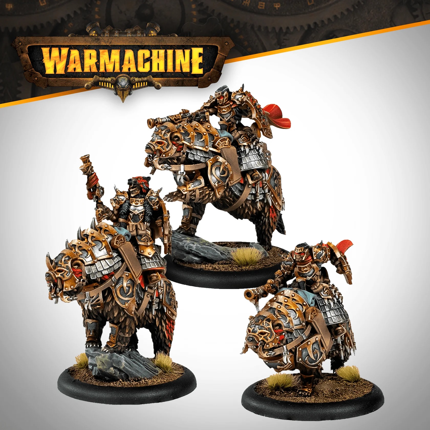 Old Umbrey Liegemen Ursans - Warmachine