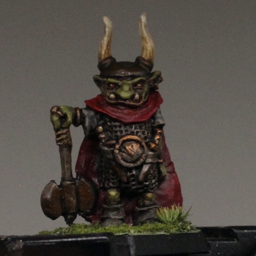 Orrid Goblin Chieftain - Heavy Metal Hordes