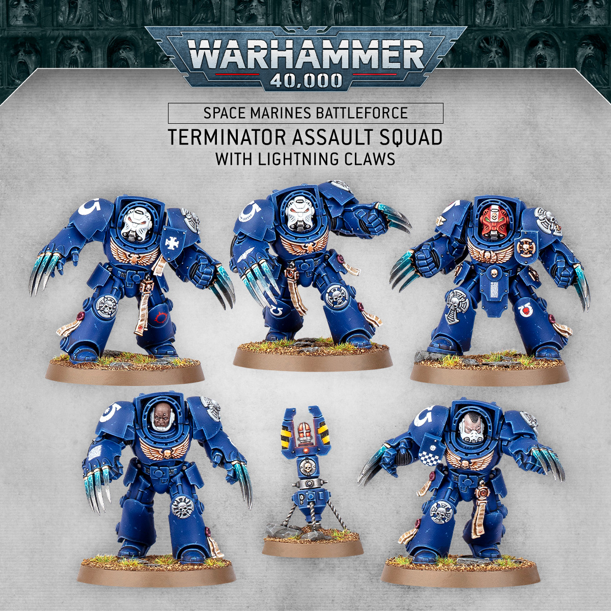 Terminator Assault Squad - Lighting Claws - Warhammer 40K