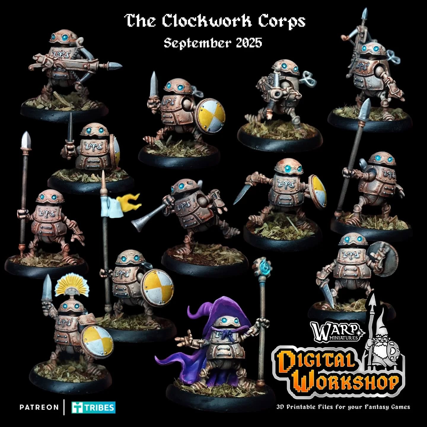 The Clockwork Corps - Warp Miniatures