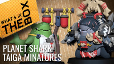 Planet Shark Review! Cute But Deadly Sci-Fi Wargaming Miniatures?!