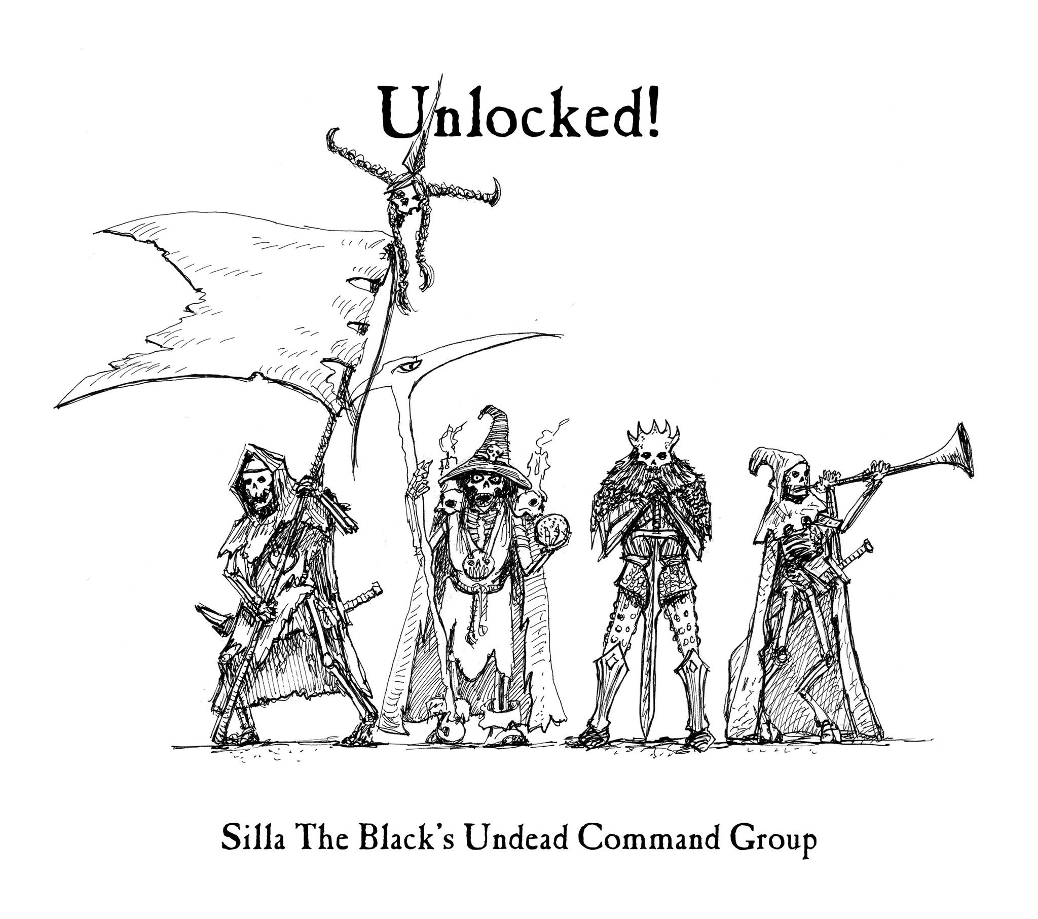Undead Command Group - Heavy Metal Hordes