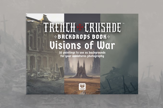 Visions of War Backdrop Book - Handiwork Games