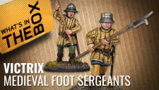 Unboxing: Medieval Foot Sergeants | Victrix Miniatures