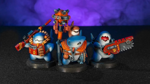 Dive Into Planet Shark | New Cute Minis & Fun, Quick Wargame!