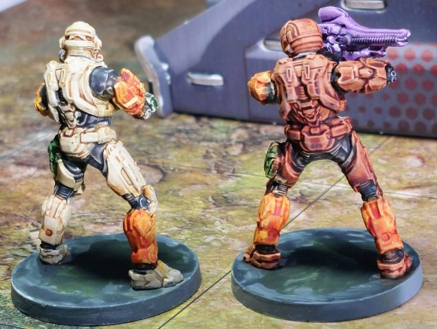 A pallette of Contrast and Speed Paints!