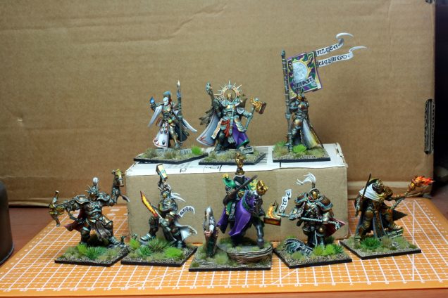 All the leaders of my army.