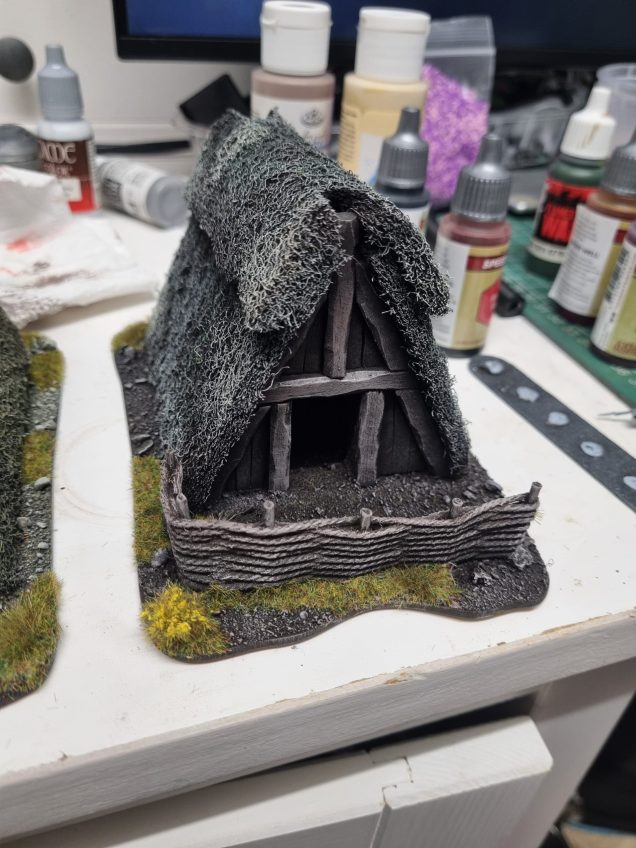 Hovels finished at last