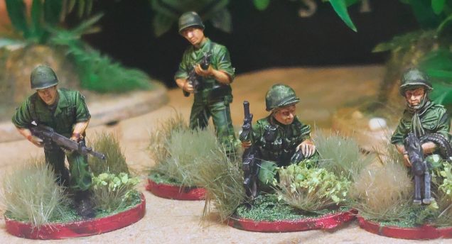 Empress M60 figures M60 fire team on right.