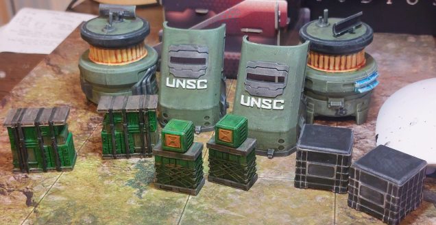 And Finally the UNSC Scenary set