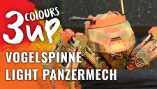 Paint Excellent Camouflage! Konflikt ’47 Vogelspinne Light Walker | How To Paint Tutorial [7 Days Early Access]
