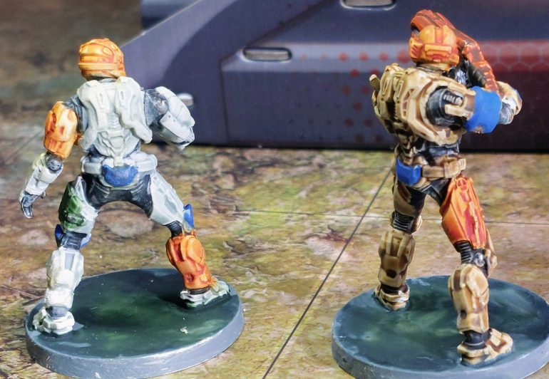 A pallette of Contrast and Speed Paints!