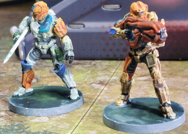 A pallette of Contrast and Speed Paints!