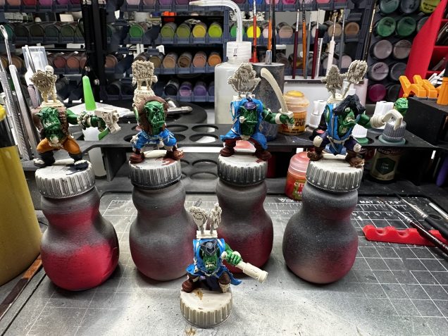 Base coats and washes