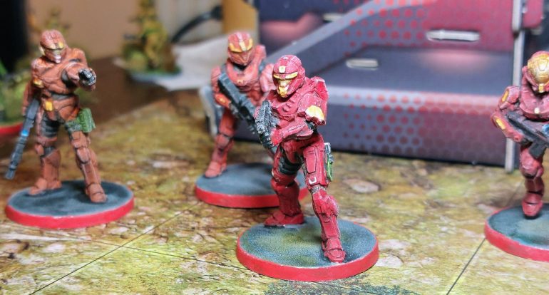 1st Spartan's Blue and Red Teams.