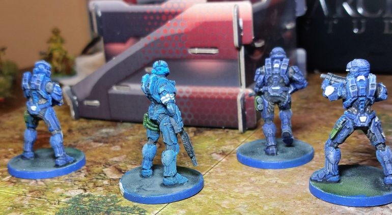 1st Spartan's Blue and Red Teams.