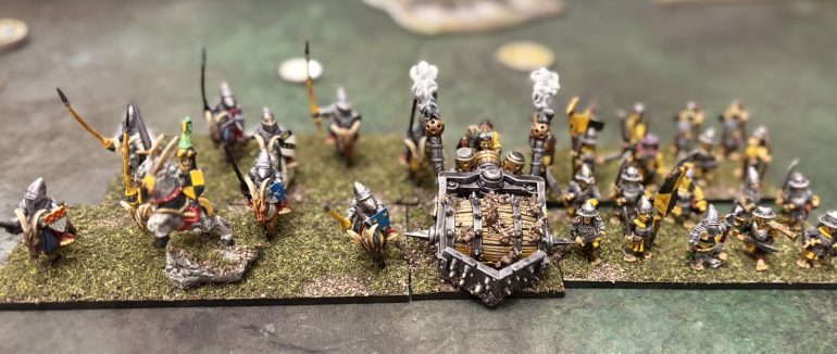 Another company finished, this one courtesy of @anderssen are the halflings. Years ago he backed a campaign by Westfalia to create halflings, now finally he has a use to proxy them into Tarans company and get them on the table!