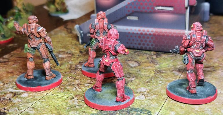 1st Spartan's Blue and Red Teams.