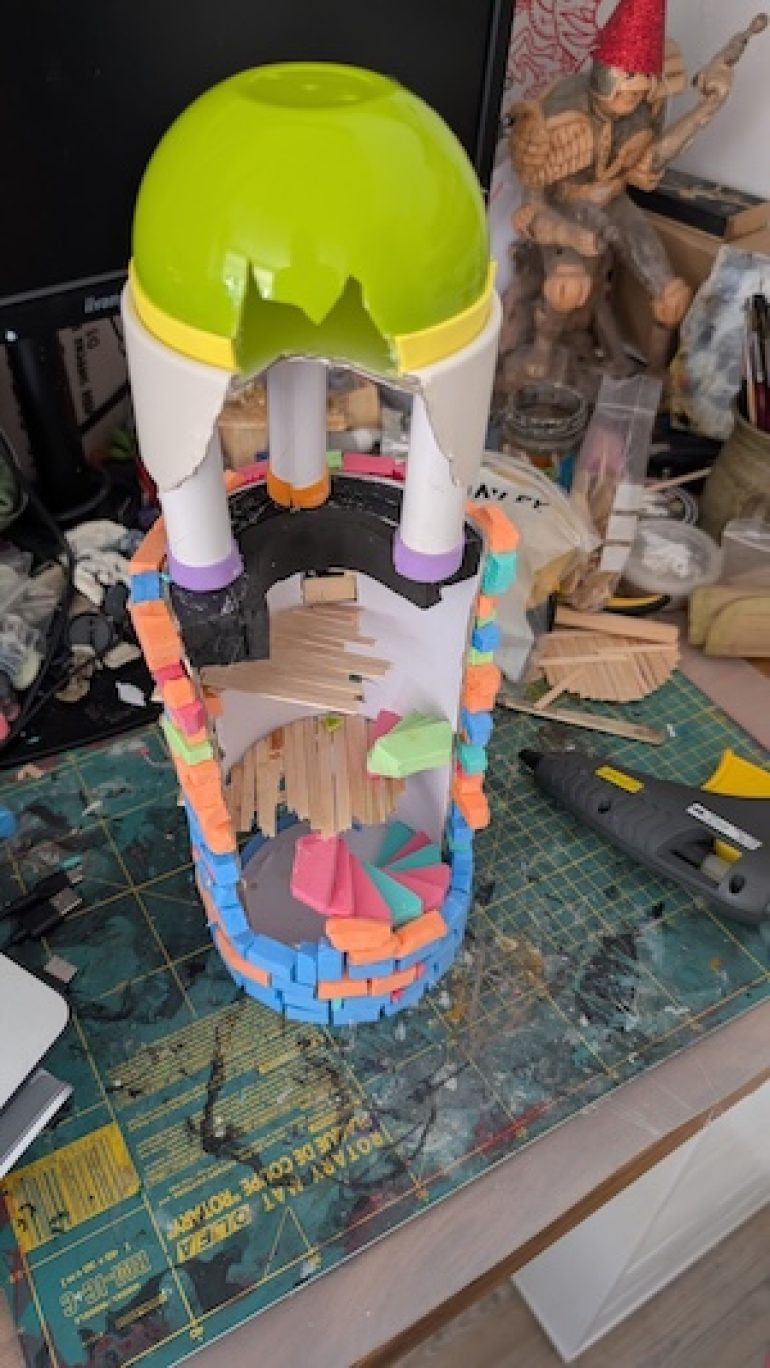 What to do with the play mat off cuts?