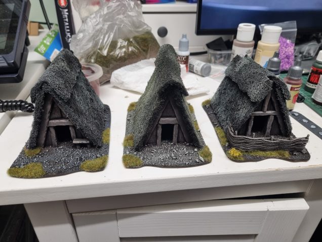 Hovels finished at last