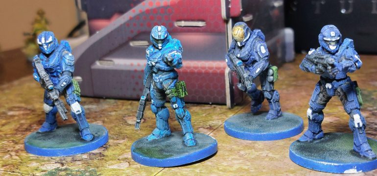 1st Spartan's Blue and Red Teams.