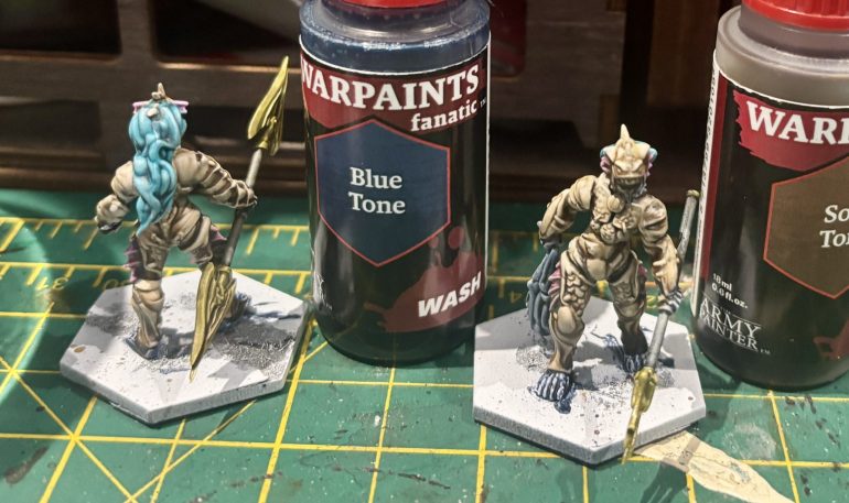 There was a BM Biege step before the wash! And the based!